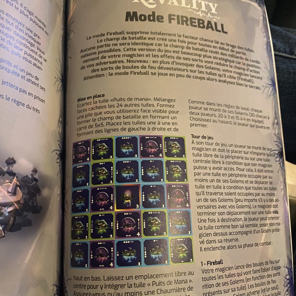 Mode fireball de Rivality