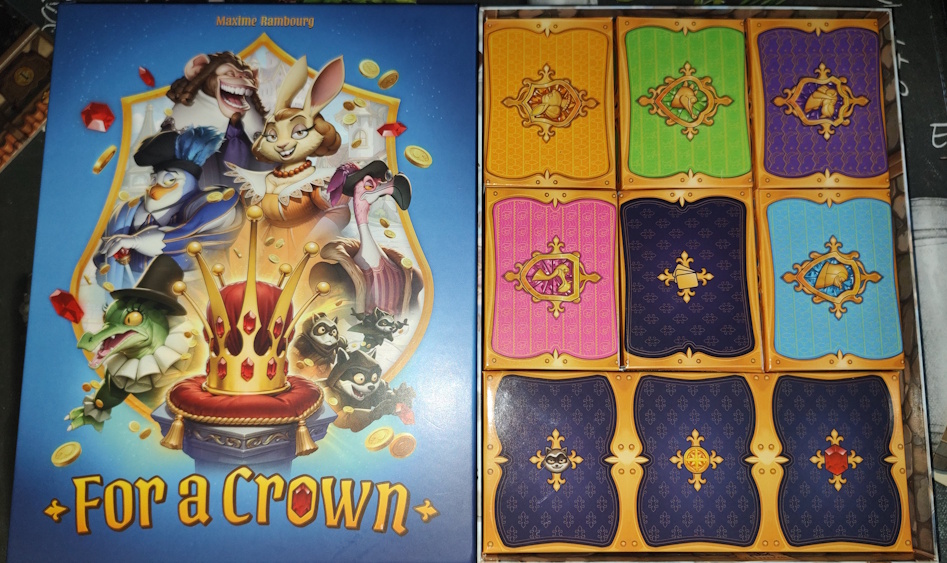 Le rangement dans For a Crown