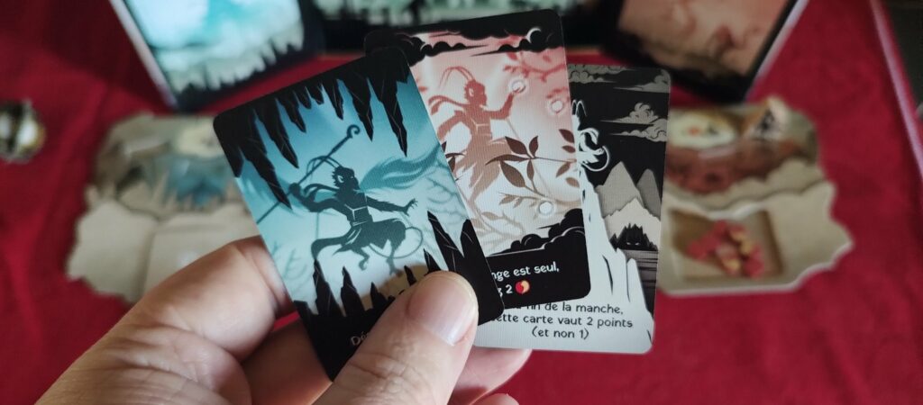 LEs cartes de shadow theatre la légende du Roi singe
