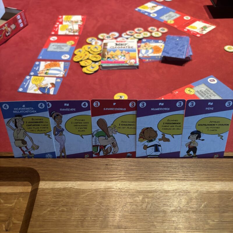 Cartes personnage de Astérix et Compagnie