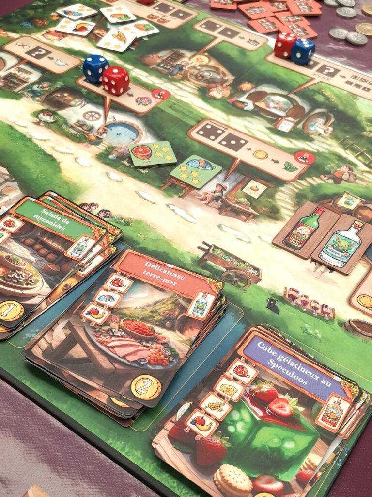 Plateau central du jeu Halflings: Best Chef