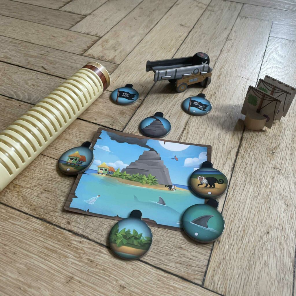 Île en vue, Moussaillons ! jeu