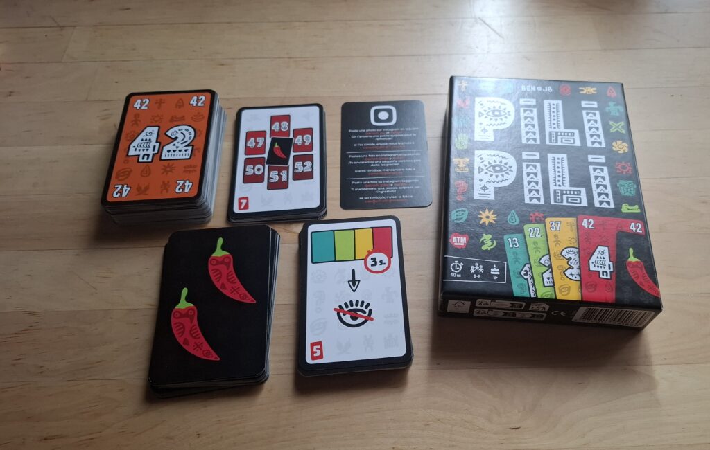 Les cartes de Pili Pili