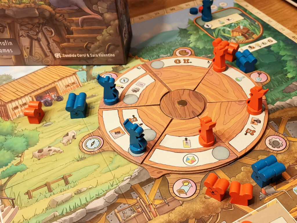 La roue d'action des Rats de Wistar