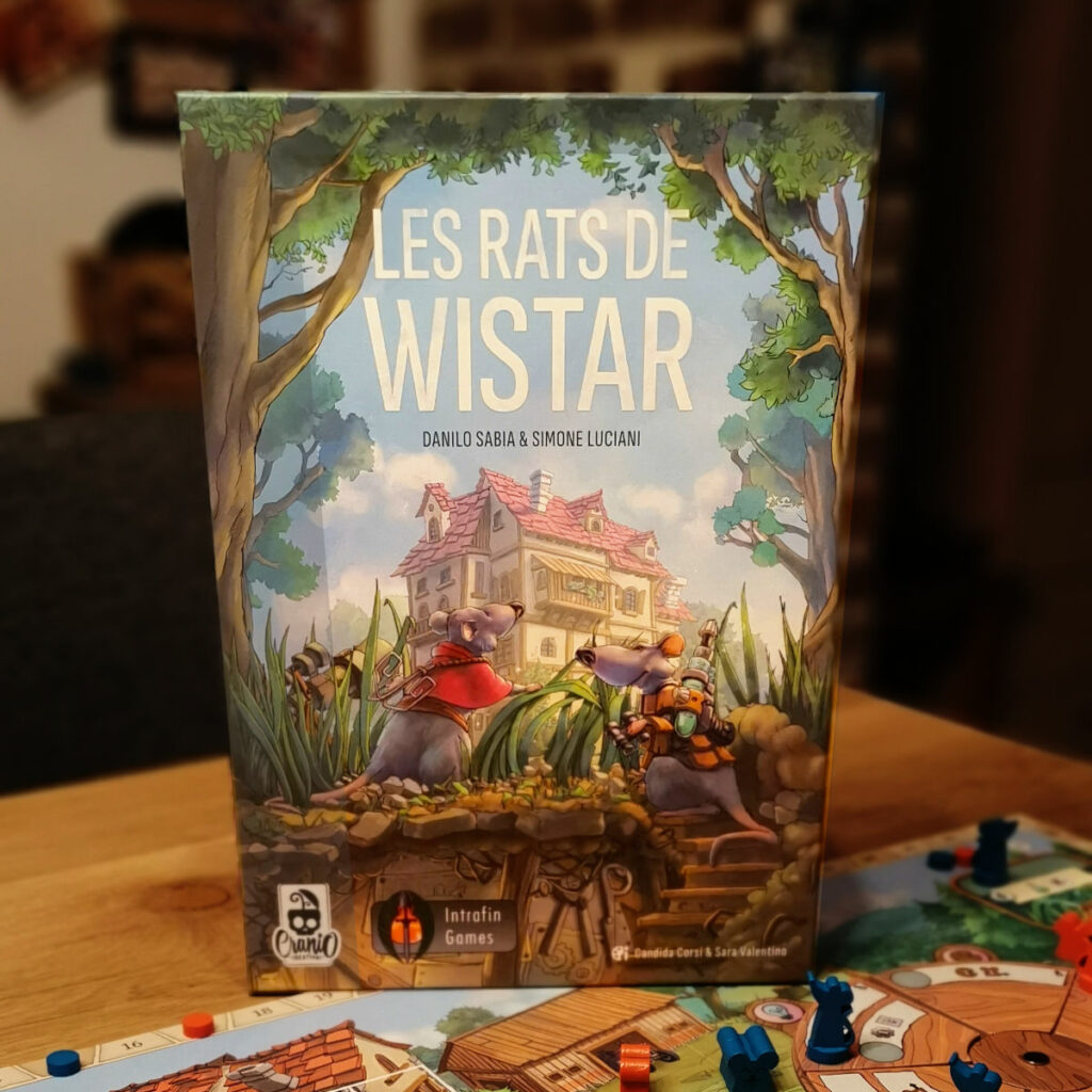 La boite des Rats de Wistar et son illustration tout en douceur