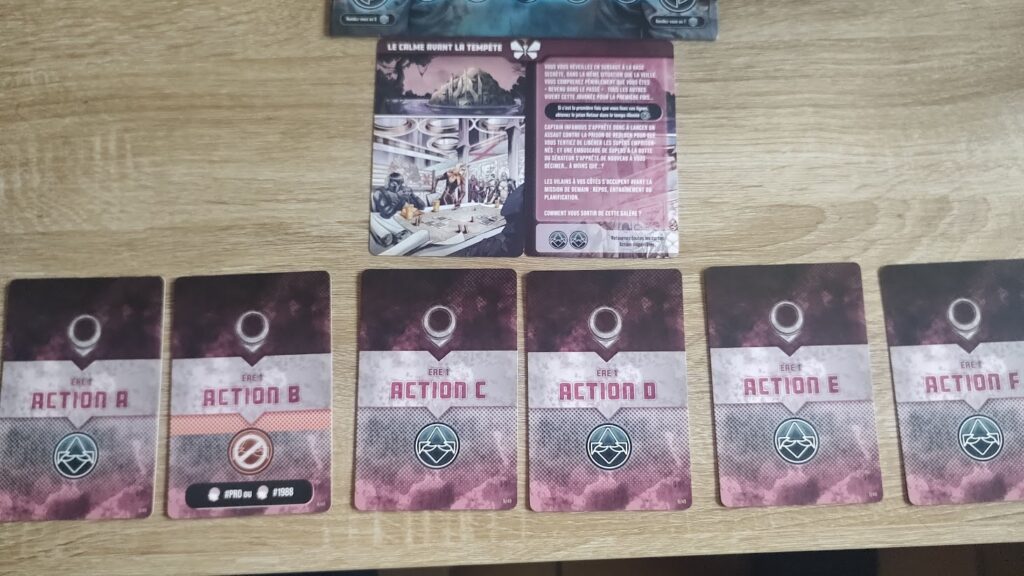 carte de Butterfly effect, alter égo, chapitre 1