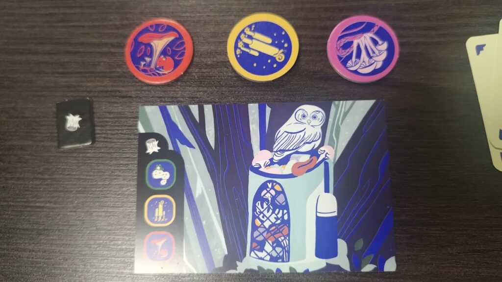 Amanite, carte du joueur