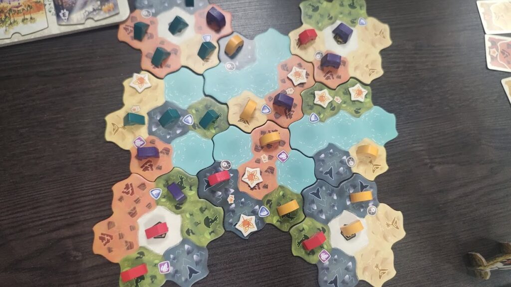 La situation de Dewan en cours de partie