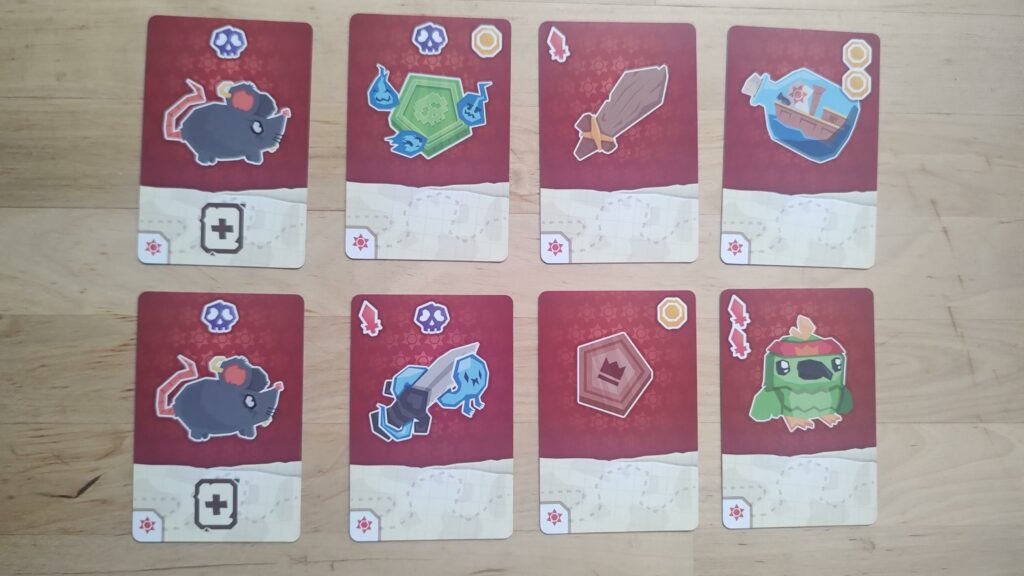 Deck de départ de King Pirate