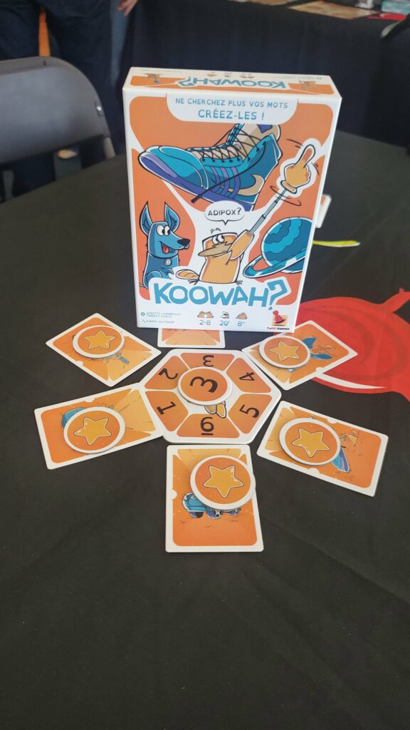 Koowah, un jeu où il faut inventer un mot et le classer