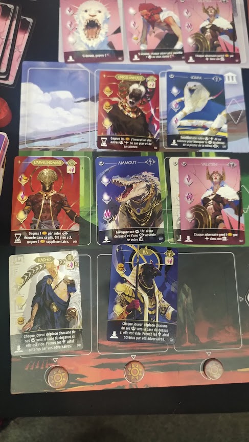 Plateau de joueur de Mythologies