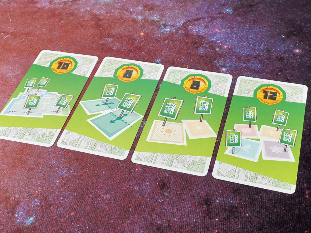 Quelques cartes objectifs de Bella Vista
