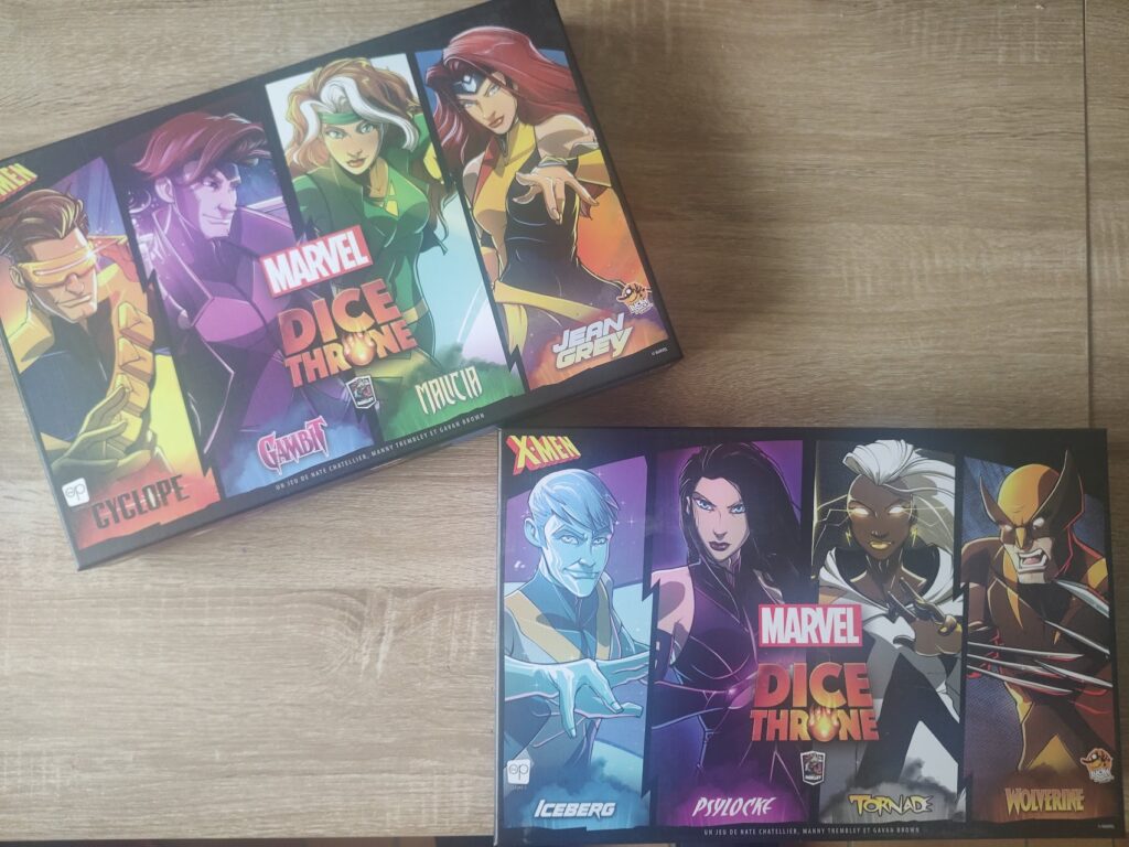 Marvel Dice Throne, l'épopée X-Men