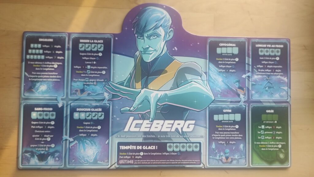Plateau de Dice Throne Marvel Xmen de Iceberg