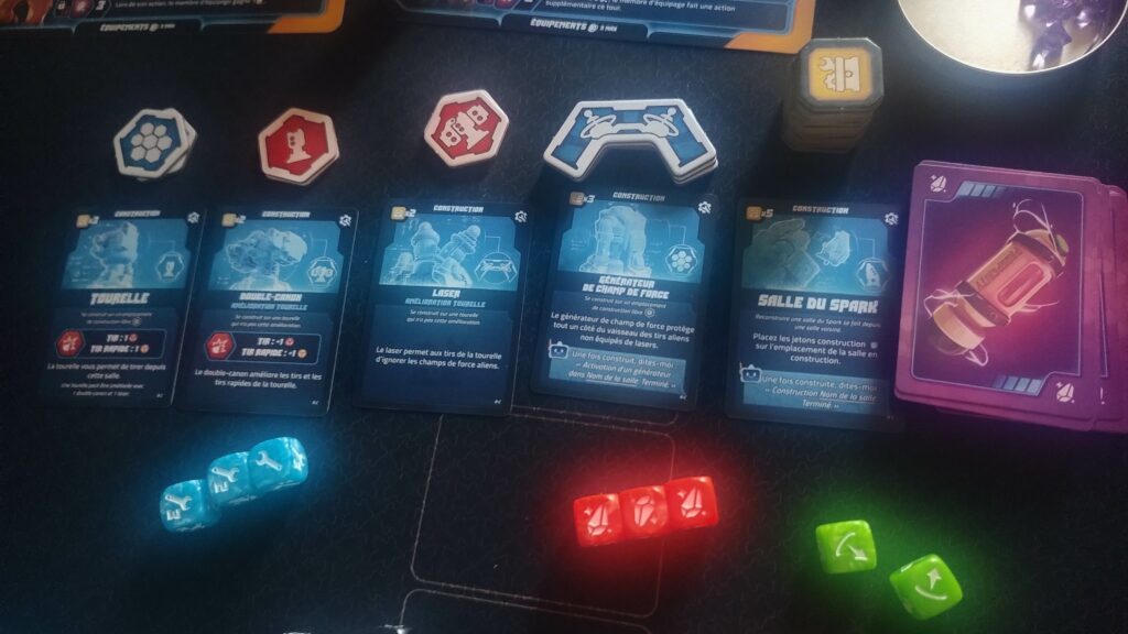 les construction du Spark Riders 3000